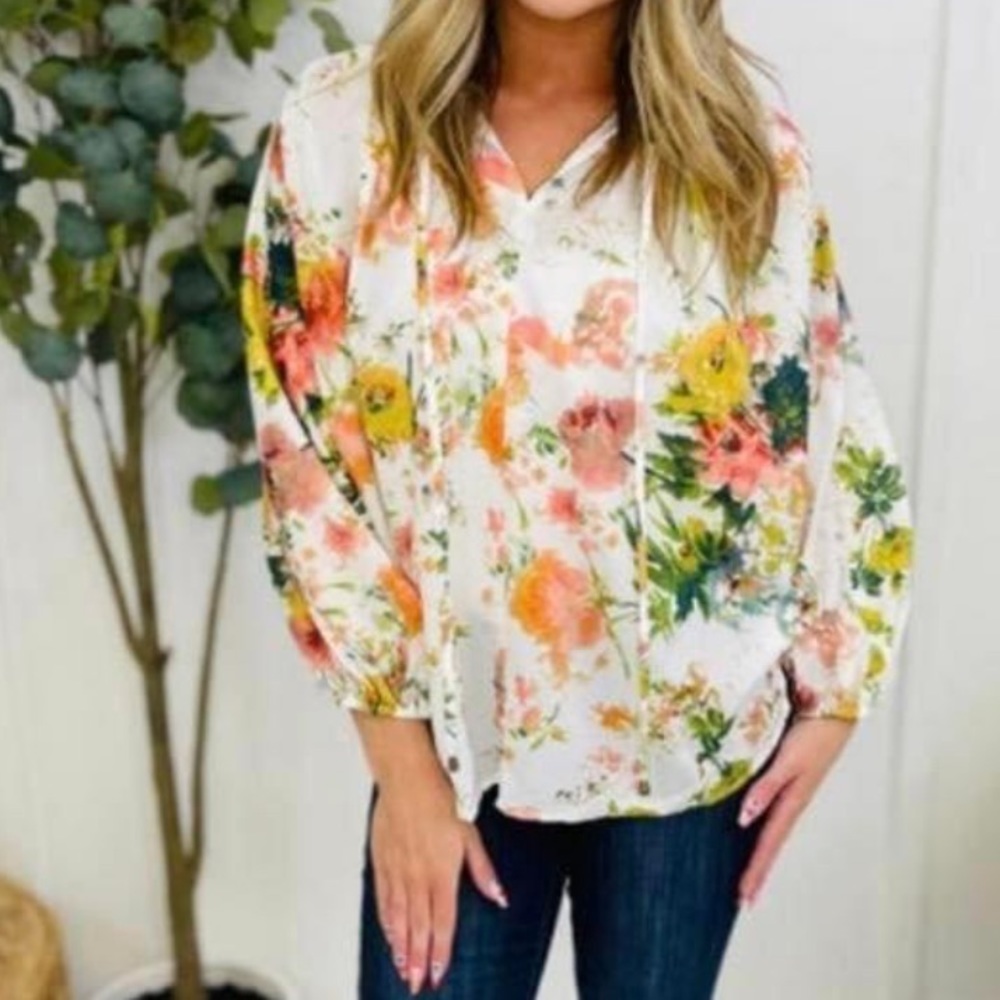 Floral shirt by Entro brand